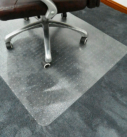 transparent chair mat 