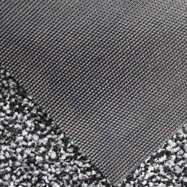 Rubber backing nylon yarns rug mat carpet